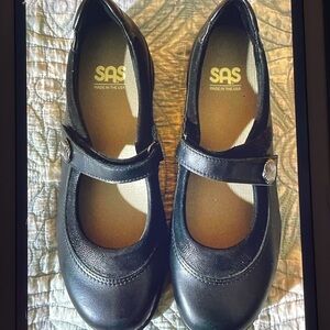 NEW SAS Step Out black Mary Jane shoes 7.5 N